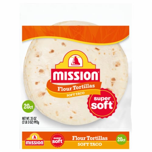 Mission Super Soft Soft Taco Size Flour Tortillas