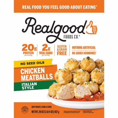 Realgood Foods Co.® Chicken Meatballs Italian Style