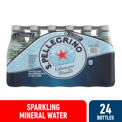 S.Pellegrino Sparkling Natural Mineral Water Plastic Bottles