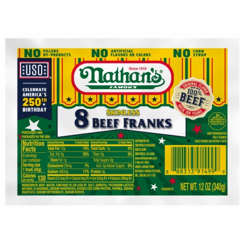 Nathan's® Skinless Beef Franks