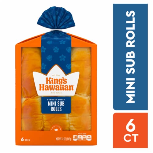 King’s Hawaiian® Original Hawaiian Sweet Mini Sub Rolls