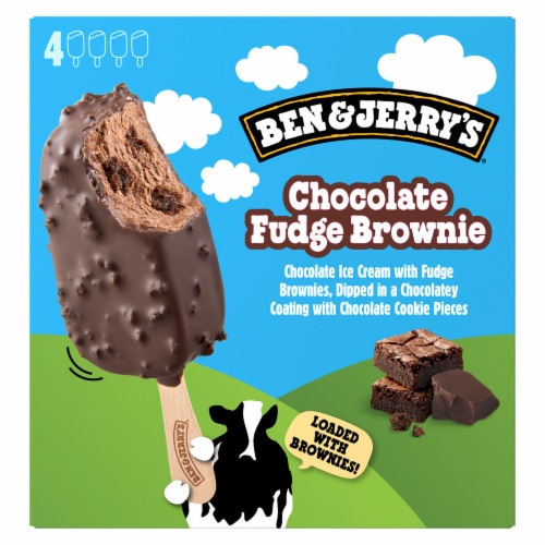 Ben & Jerry's Chocolate Fudge Brownie Ice Cream Bars