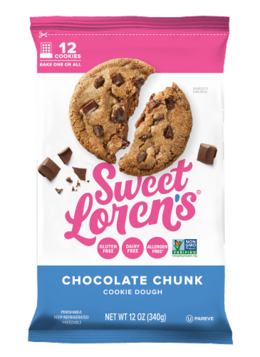 Sweet Loren's® Gluten Free & Vegan Chocolate Chunk Cookie Dough