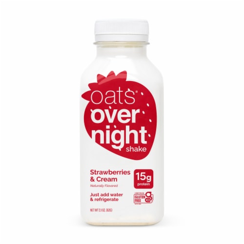 Oats® Overnight Strawberries & Cream Shake