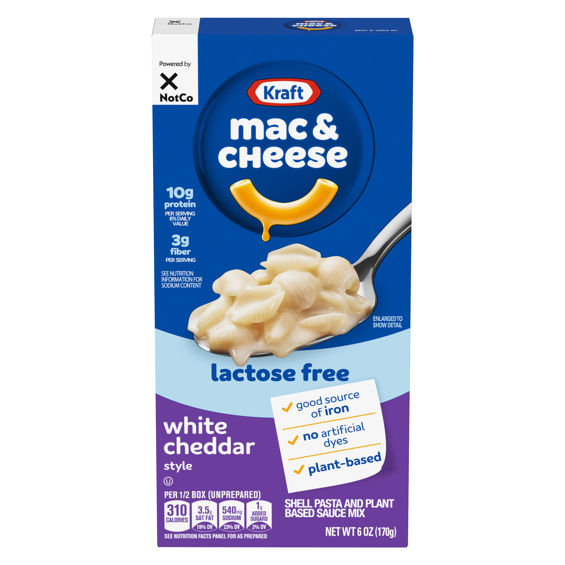 Plant Based Mac & Cheese, White Cheddar