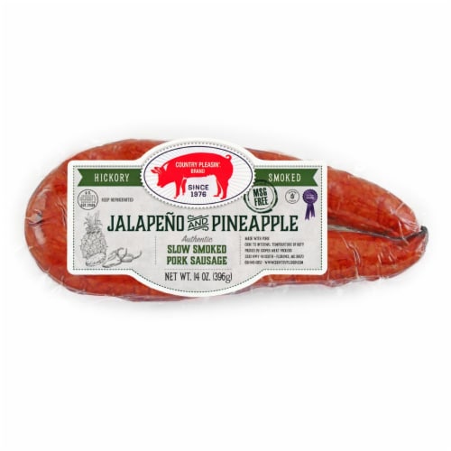 Country Pleasin' Jalapeno & Pineapple Smoked Pork Sausage