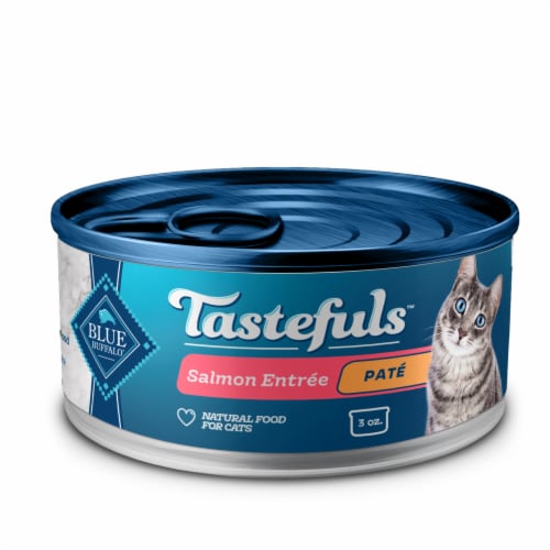 Blue Buffalo Tastefuls Natural Salmon Entrée Pate Wet Cat Food