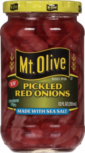 Mt. Olive Pickled Red Onions - 12 fl oz Jar