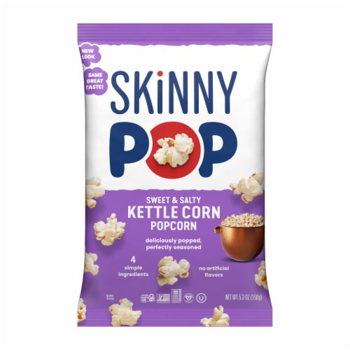 SKINNYPOP Kettle Corn Flavored Popcorn Bag