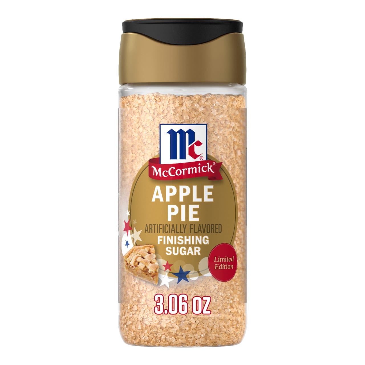 McCormick Apple Pie Finishing Sugar, 3.06 oz