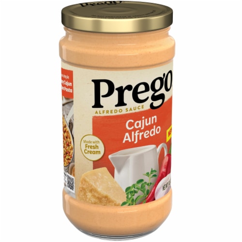 Prego Cajun Alfredo Pasta Sauce, 14.5 oz Jar