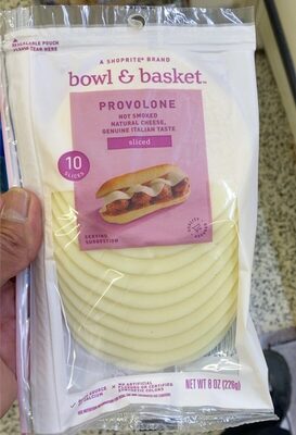 Bowl & Basket Sliced Provolone Natural Cheese
