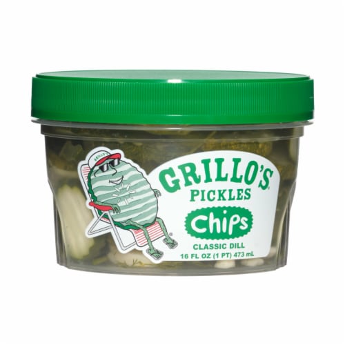 Grillo's® Pickles Classic Dill Pickle Chips