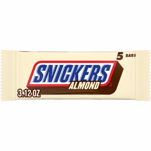 Snickers Almond Milk Chocolate Fun Size Candy Bars Pack