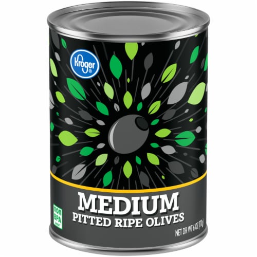 Kroger® Medium Pitted Ripe Black Olives