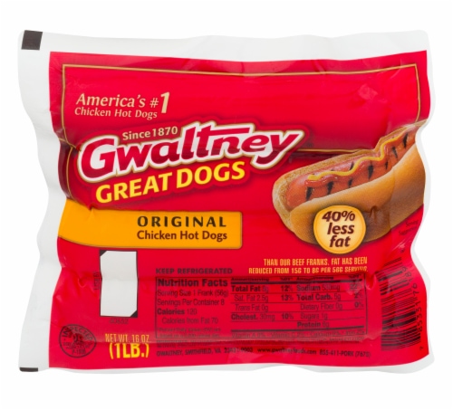 Gwaltney Original Chicken Hot Dogs
