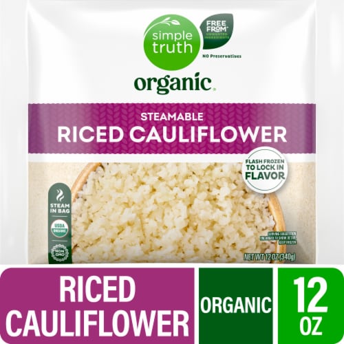 Simple Truth Organic® Steamable Riced Cauliflower