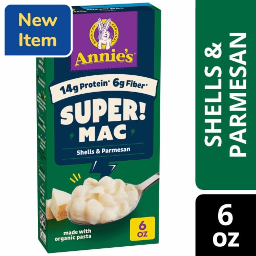 Annie's™ Protein Super! Mac Shells Organic Pasta with Parmesan