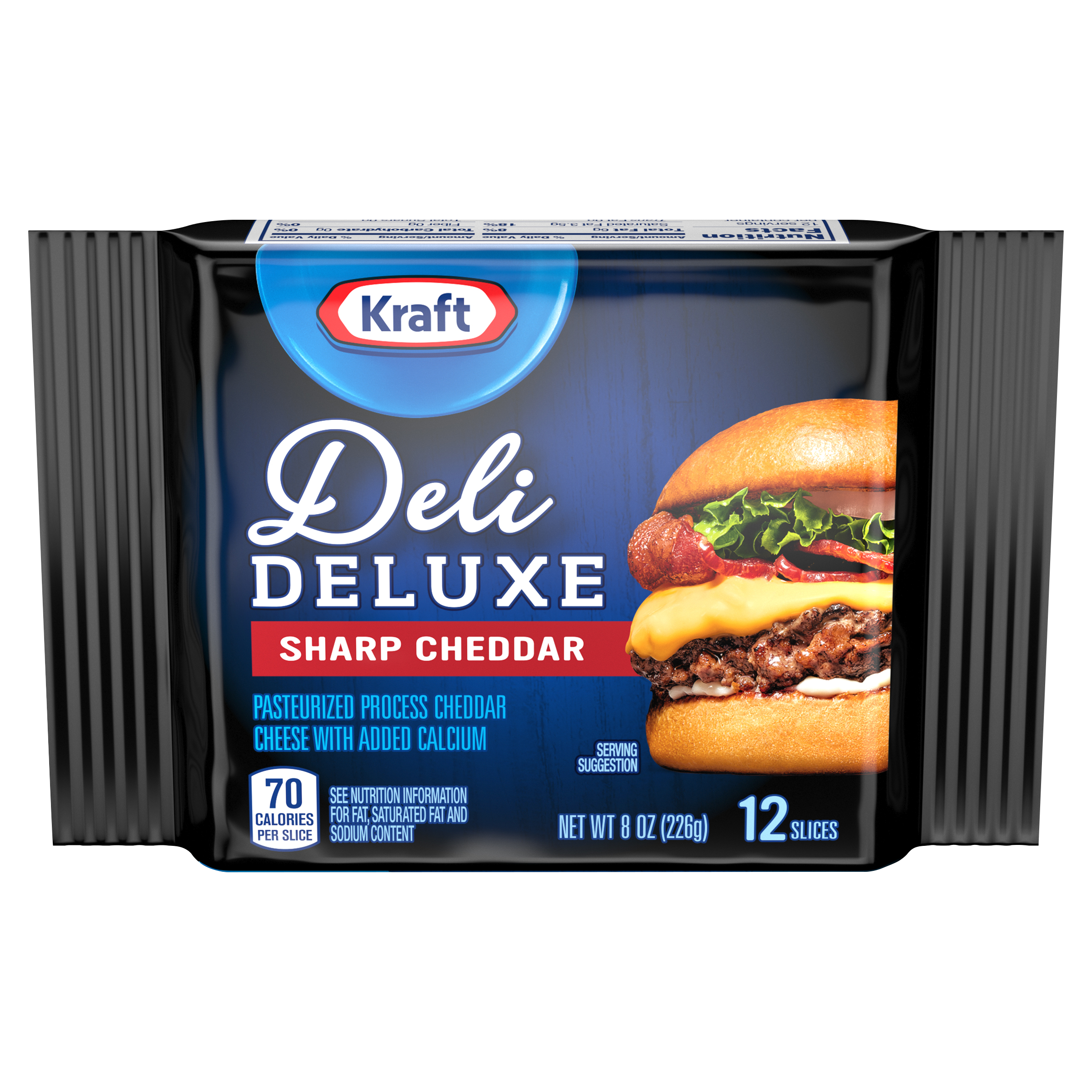 Deli Deluxe Sharp Cheddar Cheese Slices