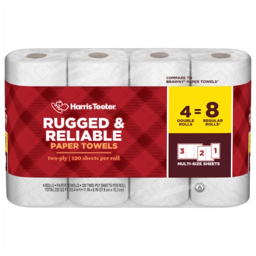 Harris Teeter® Rugged & Reliable Paper Towels Double Rolls