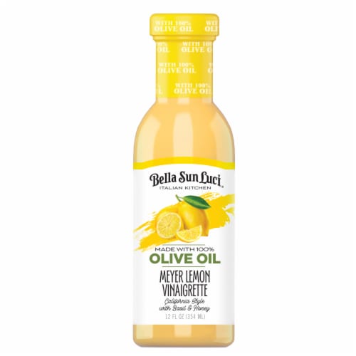 Bella Sun Luci™ Meyer Lemon Vinaigrette California Style with Basil & Honey Made with 100% Olive Oil