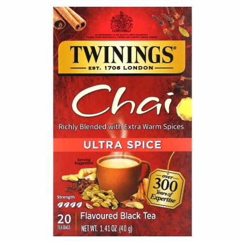 Twinings Of London® Ultra Spice Chai Black Tea Bags