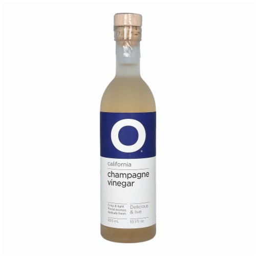 O California Champagne Vinegar 300ml (10.1oz) Glass