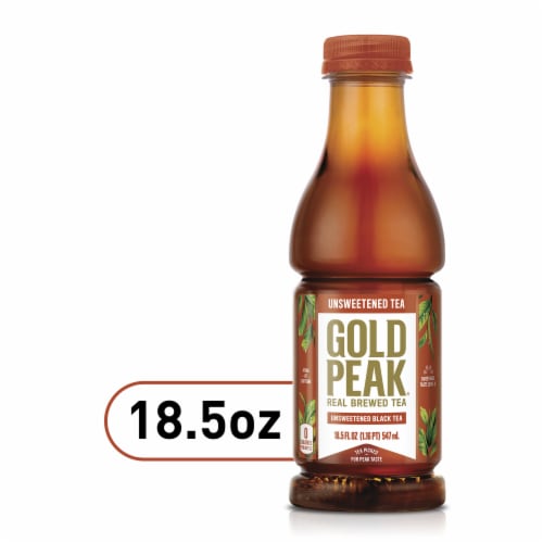 Gold Peak® Unsweetened Black Iced Tea Bottle