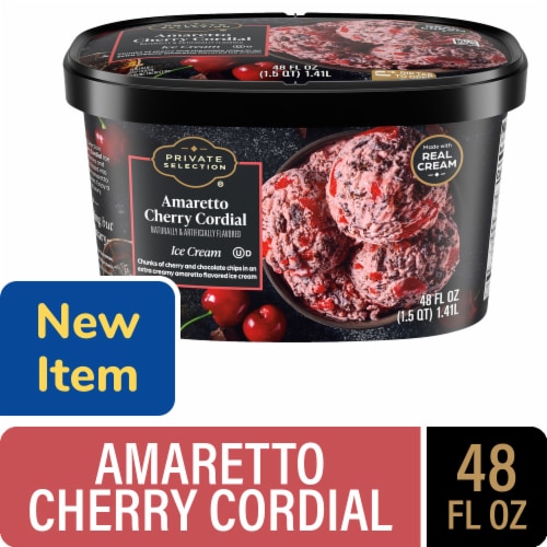 Private Selection® Amaretto Cherry Cordial Ice Cream Tub