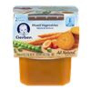 Gerber Carrot Sweet Potato Pea 2pack 4oz each