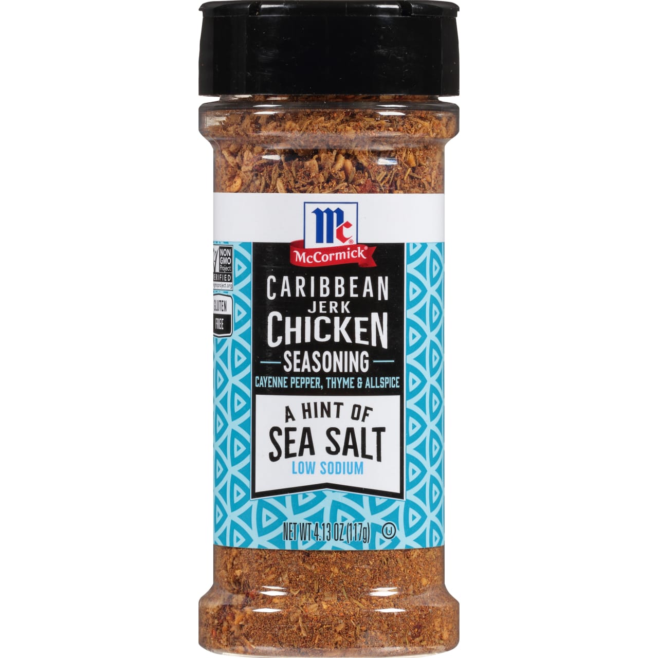McCormick A Hint of Sea Salt Caribbean Jerk Chicken Seasoning, 4.13 oz