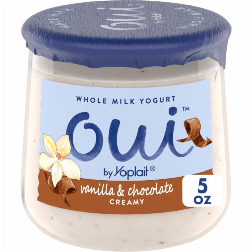 Oui™ by Yoplait™ Vanilla and Chocolate Whole Milk French Style Yogurt Jar