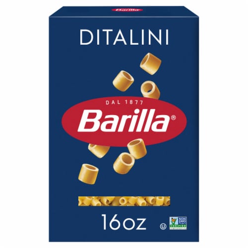 Barilla Ditalini Pasta Quality Non-GMO and Kosher Certified Pasta