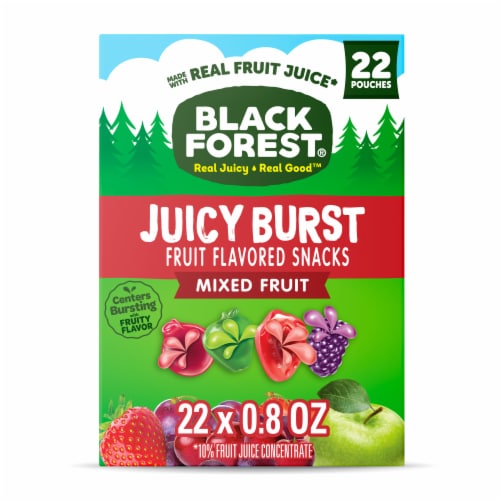 Black Forest Juicy Burst Mixed Fruit Fruit Flavored Snacks