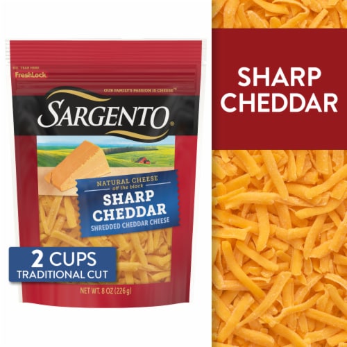 Sargento® Sharp Cheddar Traditional Cut Shredded Cheese