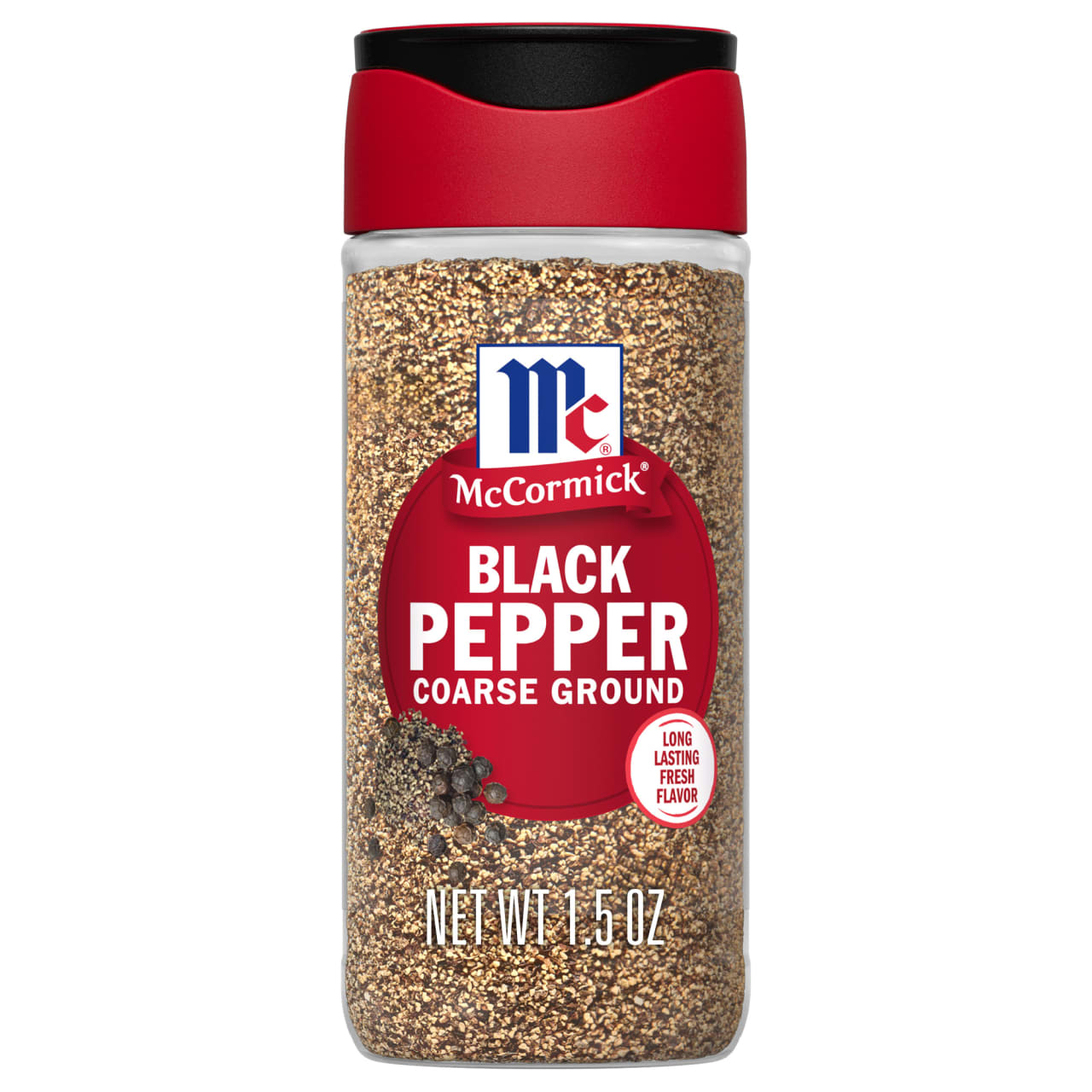 McCormick Coarse Ground Black Pepper, 1.5 oz