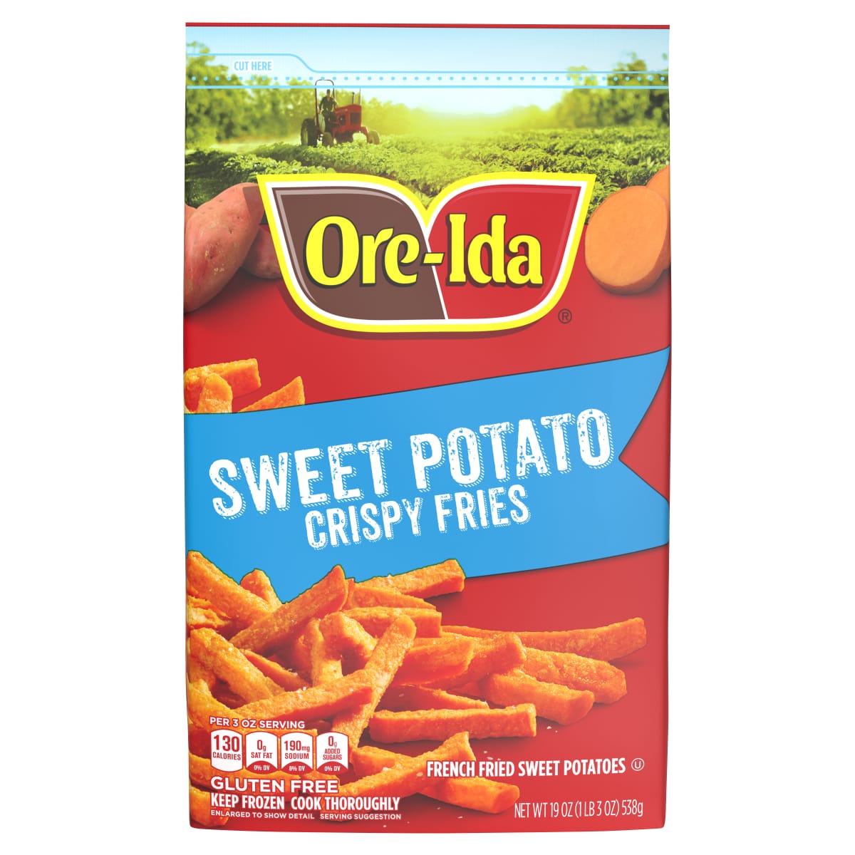 Sweet Potato Crispy Straight-Cut Fries