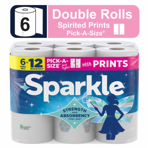 Sparkle® Pick-A-Size® Paper Towels Double Rolls