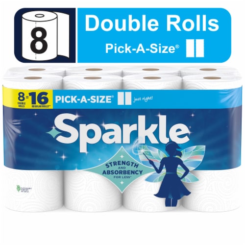 Sparkle® Pick-A-Size Paper Towel, Double Rolls