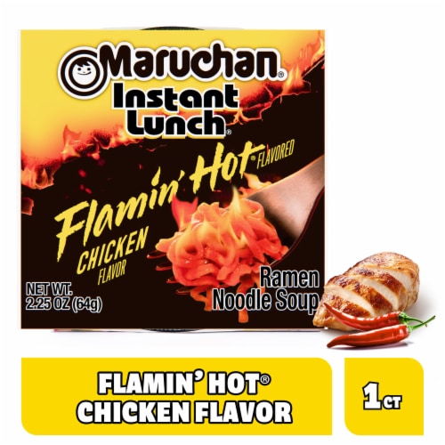 Maruchan® Instant Lunch Ramen Noodles, Flamin’ Hot® Flavored Chicken