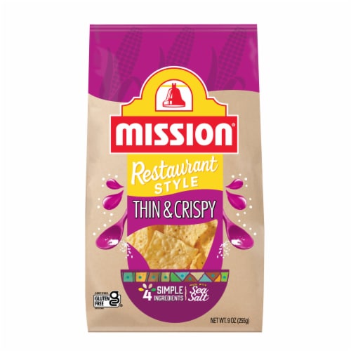 Mission Thin & Crispy Yellow Corn Tortilla Chips