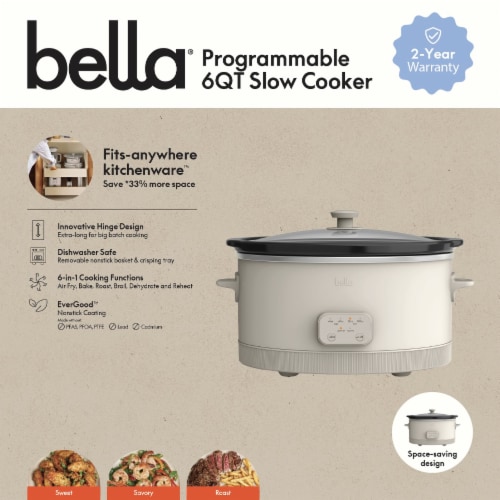 Bella® Programmable Slow Cooker