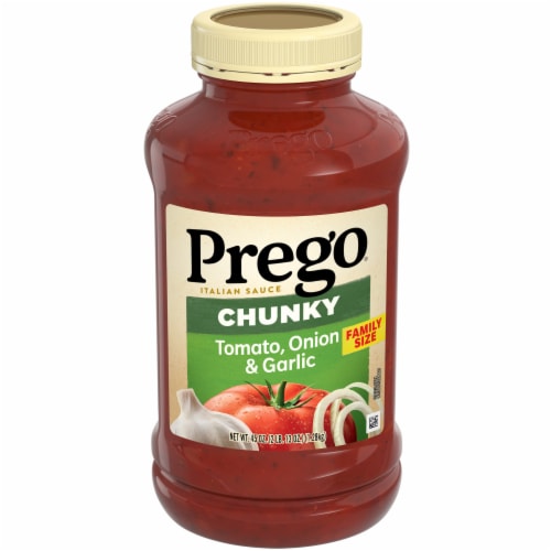 Prego® Chunky Tomato with Garlic and Onion Pasta Sauce, 45 oz Jar