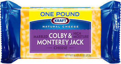 Kraft Natural Colby & Monterey Jack Marbled Chunk