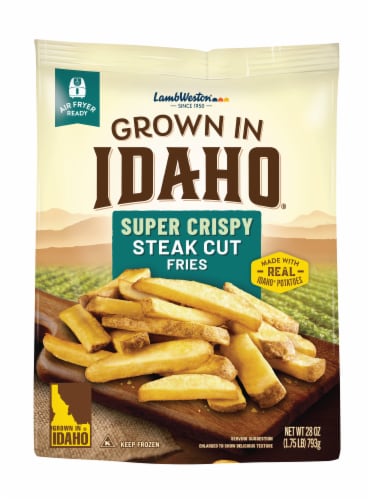 Grown in Idaho® Super Crispy Steak Cut Fries 28 oz