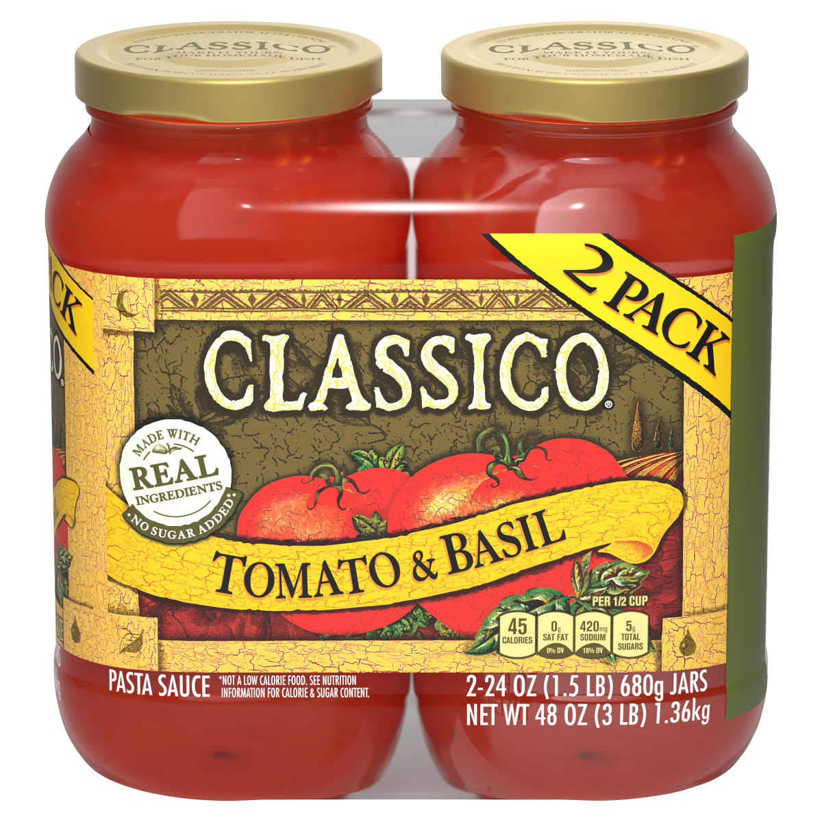 Tomato & Basil Pasta Sauce
