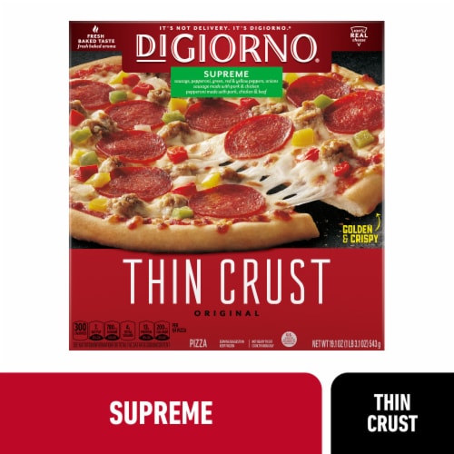 Digiorno Supreme Thin Crust Frozen Pizza