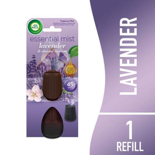 Air Wick Essential Mist Refill, Essential Oil Diffuser Air Freshener, Lavender and Almond Blossom
