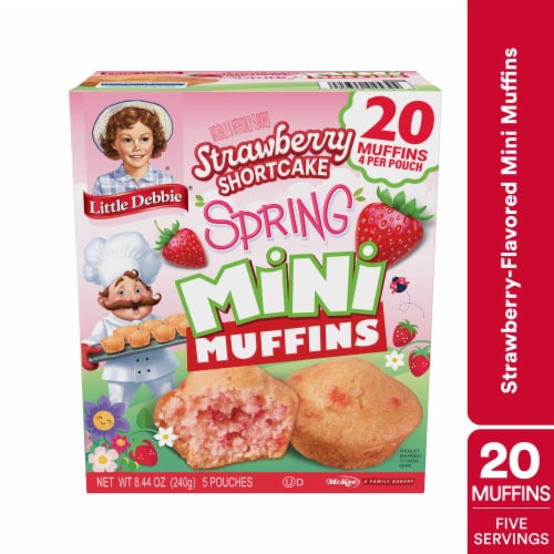 Little Debbie® Spring Strawberry Shortcake Mini Muffins Multipack