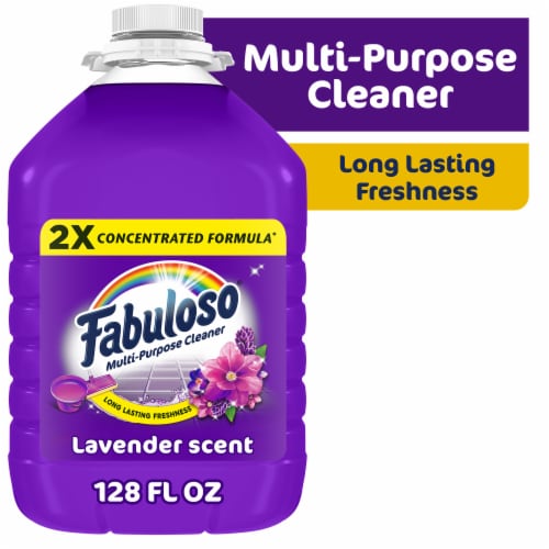 Fabuloso 2X Multi Purpose Cleaner No Rinse Floor Cleaner Long Lasting Freshness Lavender Scent
